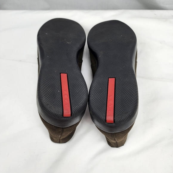 Prada Men's Brown Suede Chukka Boots Shoes Prada Size 9 US size 10 - Picture 7 of 8